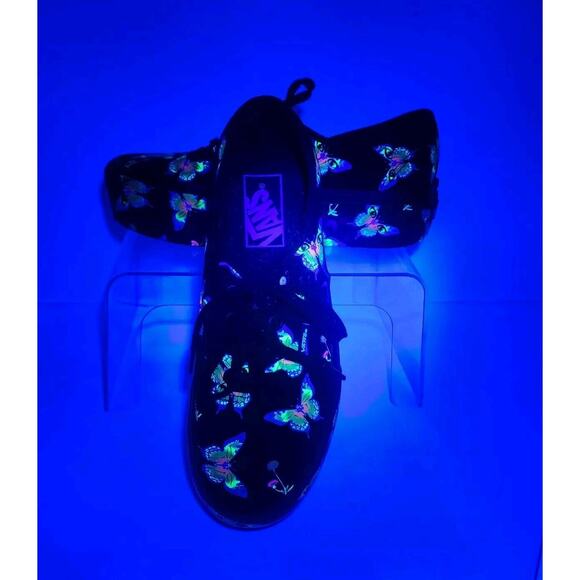 Vans Authentic Stack-form Morph Blackout Butterfly Glow In The Dark - Picture 10 of 11